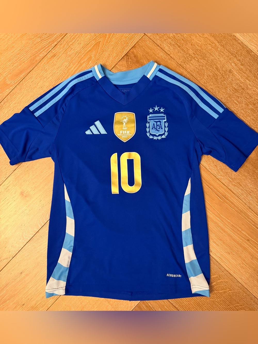 Official Adidas’s Kids Argentina #10 Messi Jersey
